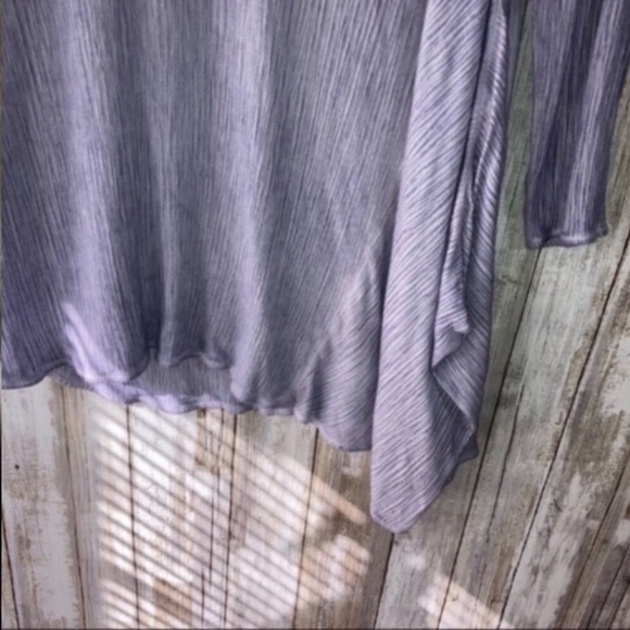 Soft Surroundings Purple Cowl Neck Tunic - Picture 3 of 8